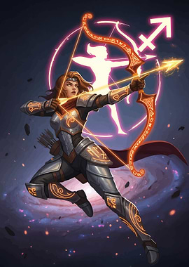 Sagittarius Zodiac Warrior