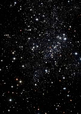 Vast Star Cluster in Deep Space