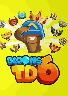 Bloons TD 6 Monkey King Art