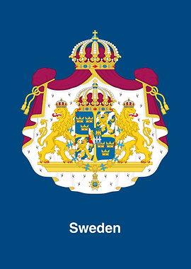 Coat of Arms of Sweden