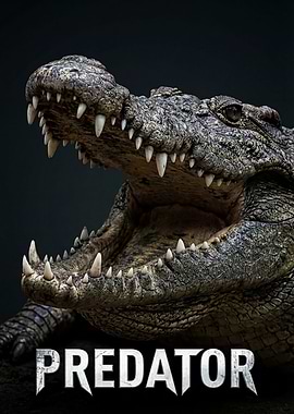 Predator Crocodile Movie Poster
