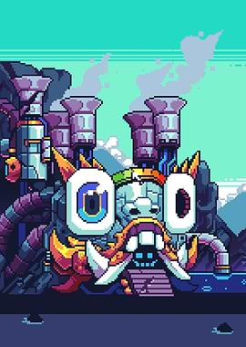 Pixel Art Monster Factory - The Factory That Devours Souls