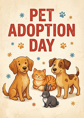 Pet Adoption Day with Animals