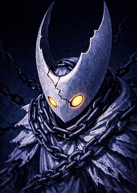 The Knight from Hollow Knight
