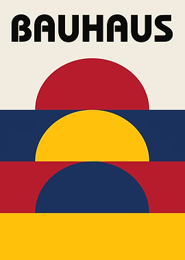 Bauhaus with Geometric Shapes