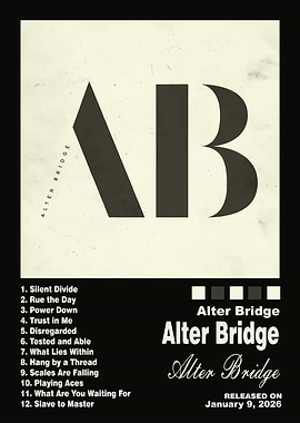 Alter Bridge AB Album Art