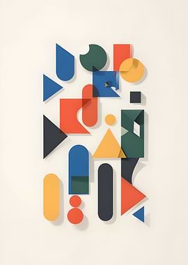 Abstract Geometric Composition