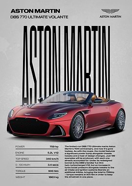 Aston Martin DBS 770 Ultimate Volante