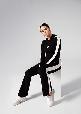 Selena Gomez in Puma Tracksuit