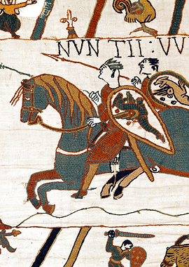 William's Messengers Bayeux Tapestry Scene 11
