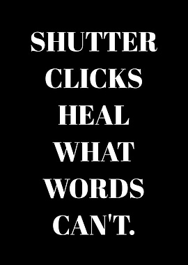 Shutter clicks heal what words can't