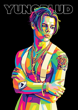 Yungblud Pop Art Portrait