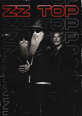 ZZ Top Band Portrait
