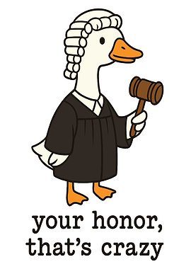 Judge Goose with Gavel