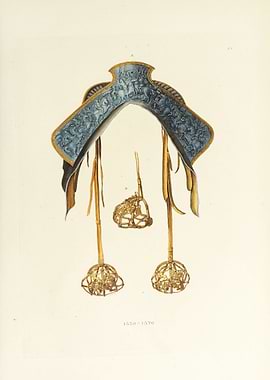 Antique Horse Saddle and Stirrups