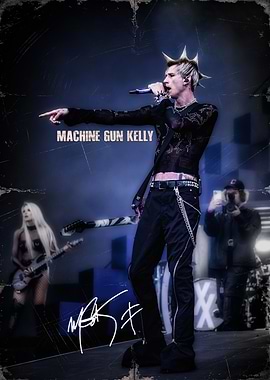 Machine Gun Kelly Performing Live