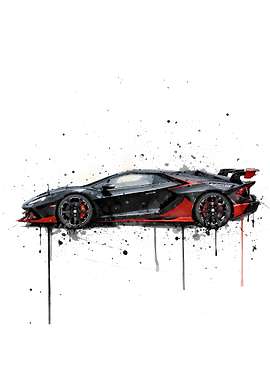 Lamborghini SC18 Alston Nero & Rosso