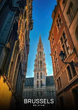 Brussels City Hall Tower