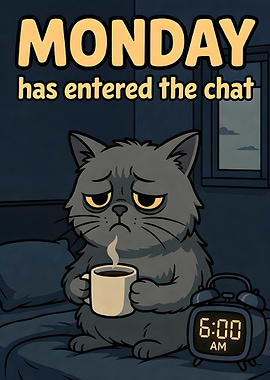 Grumpy Cat and Monday Morning