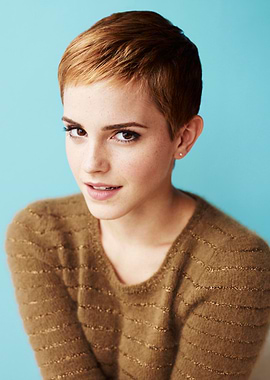 Emma Watson with Short Hair