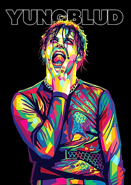 Yungblud Pop Art Portrait