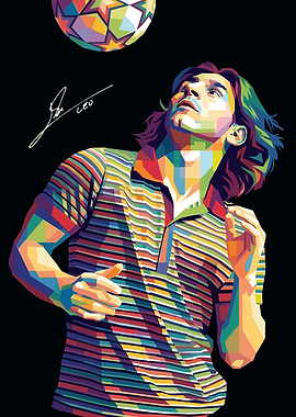 Lionel Messi Pop Art