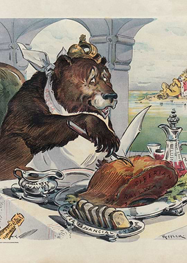 Bear Carving Siberian Railway Turkey