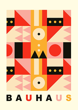 Bauhaus Geometric Abstract