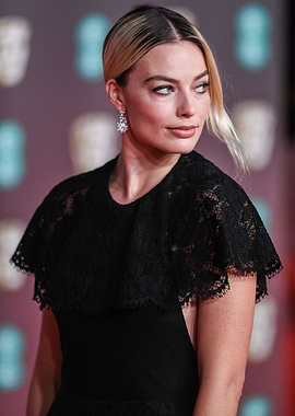 Margot Robbie on the red carpet