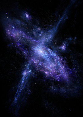 Cosmic Nebula and Galaxies