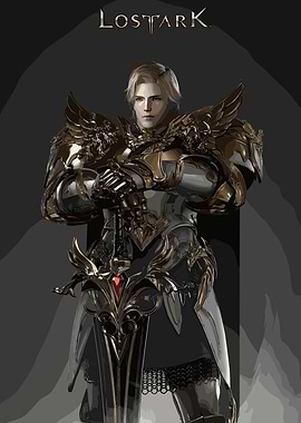 Lost Ark Knight with Sword