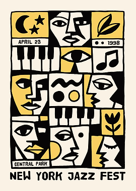 New York Jazz Fest Poster