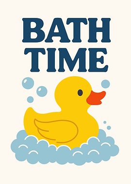Bath Time Rubber Duck