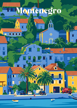 Montenegro Coastal Town