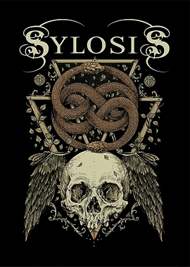Sylosis Skull and Snakes Artwork