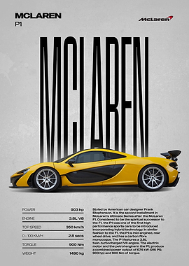 McLaren P1 Supercar