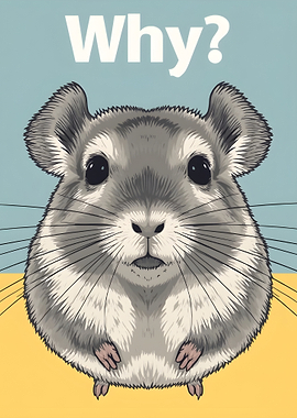 Chinchilla Asking Why