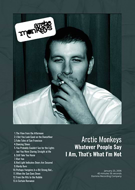 Arctic Monkeys Album Cover