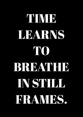 Time Learns to Breathe in Still Frames