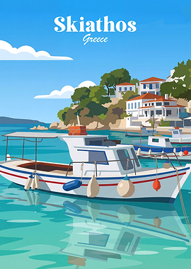 Skiathos Greece Harbor