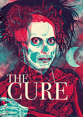 The Cure Skull Portrait