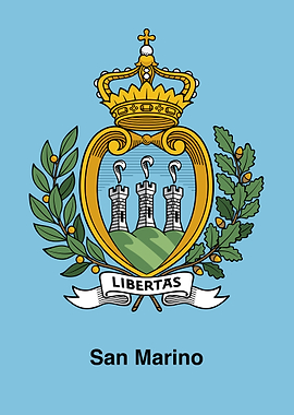San Marino Coat of Arms