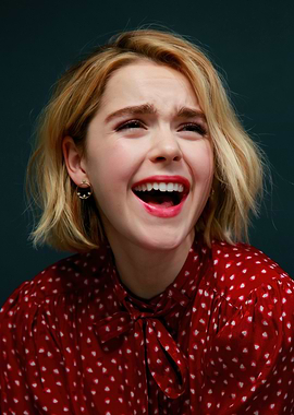 Kiernan Shipka Laughing