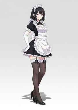 Anime Maid Outfit Fashion