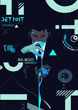 Detroit: Become Human Connor Poster