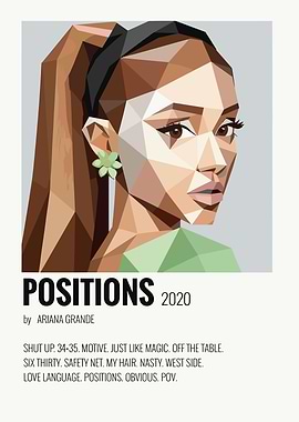 Ariana Grande Positions Album Art