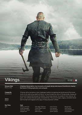 Vikings TV Show Poster