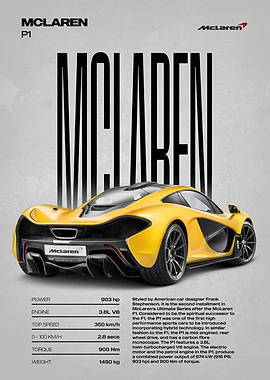 McLaren P1 Supercar