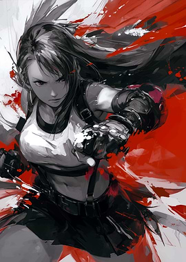Tifa Lockhart in Action