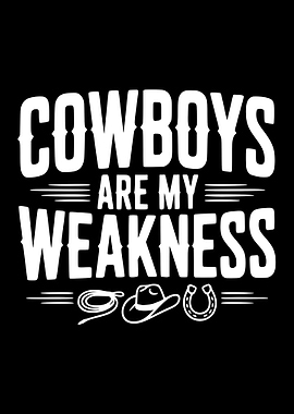 Cowboys are my weakness text art